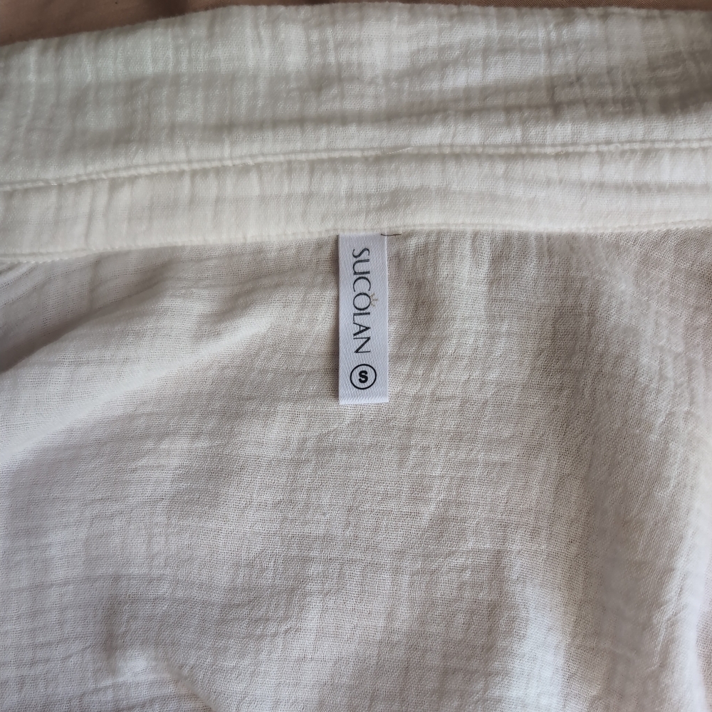 White Button-Up Top - Picture 10 of 11